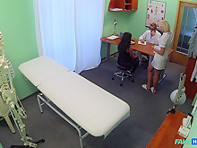 Hemşire Kıvama Getirdi Doktor Sikti